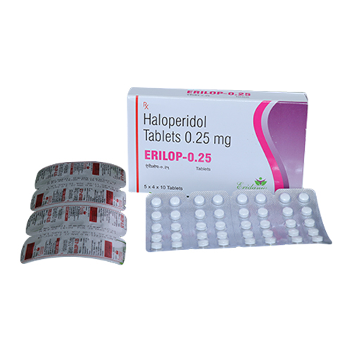 HALOPERIDOL TABLETS I.P 0.25 MG TABLET