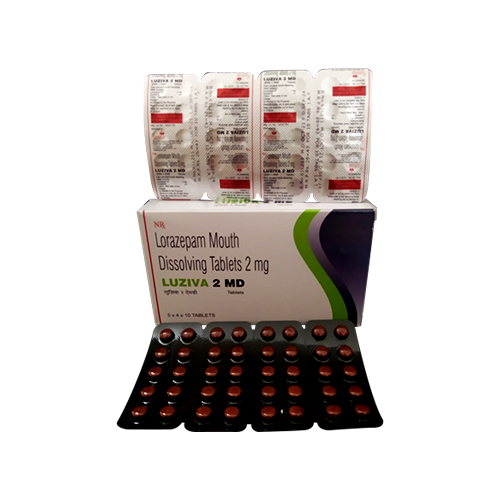 LORAZEPAM MOUTH DISSOLVING TABLETS 2 MG