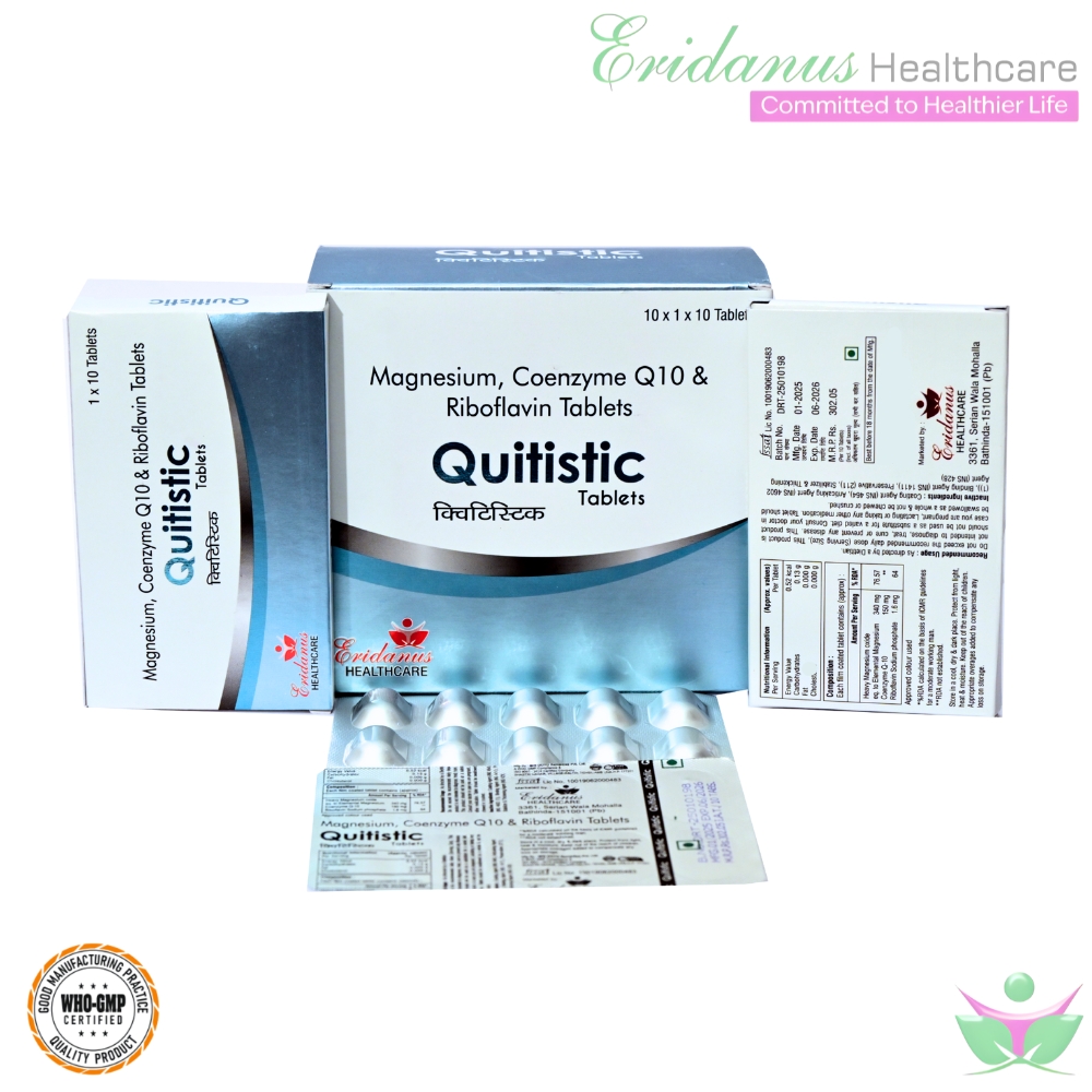Magnesium, Coenzyme Q10 and Riboflavin Tablets